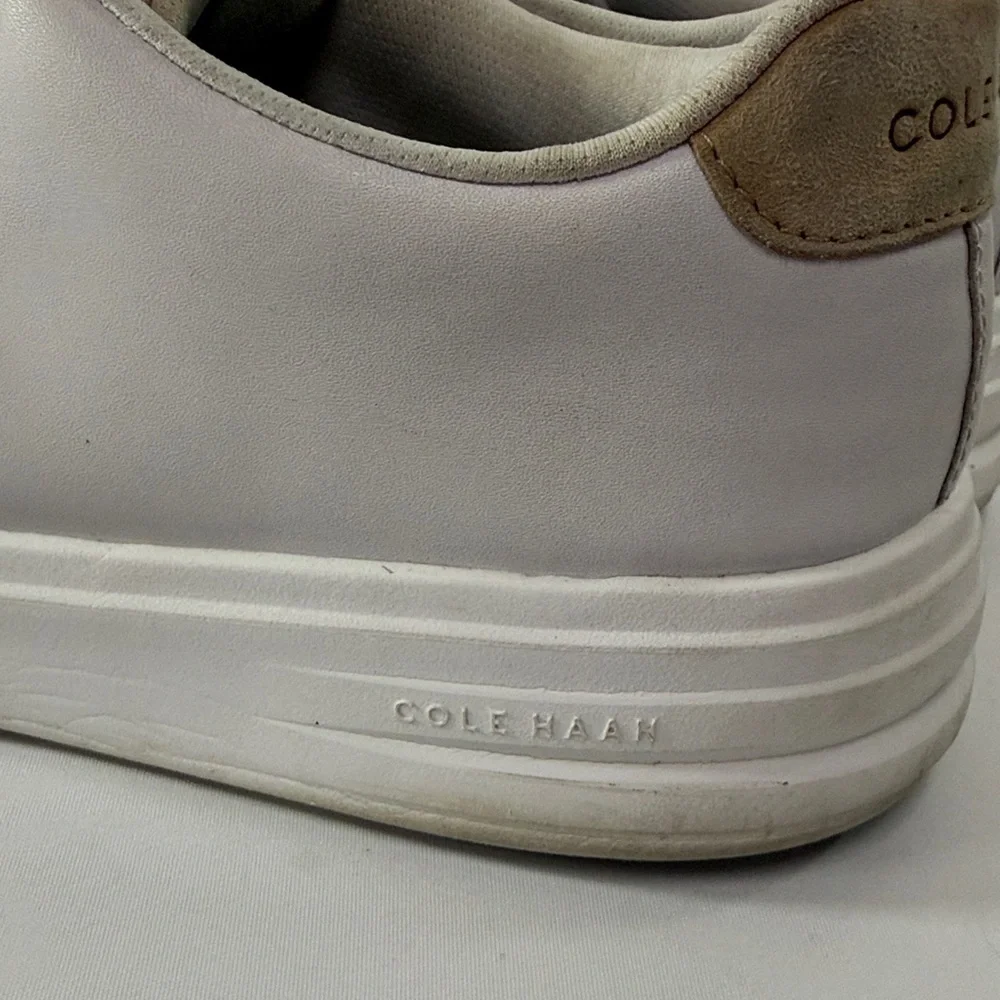 Cole Haan White Men's Sneakers Size 9.5 - Picture 4 of 11